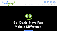 Desktop Screenshot of localgood.org