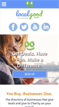 Mobile Screenshot of localgood.org